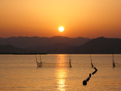 夕陽