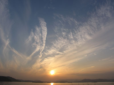 夕陽